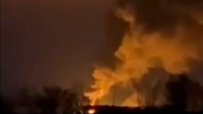 У РФ заявили про пожежу в Бєлгородській області та вибухи у Воронежі та Курську