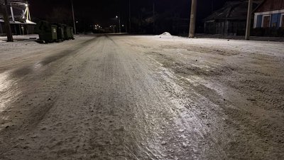 Ожеледиця на вулицях Подільська