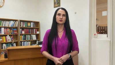 Віра Горошок, завідувачка відділу обласної універсальної наукової бібліотеки в Тернополі Віра Горошок, завідувачка відділу обласної універсальної наукової бібліотеки в Тернополі