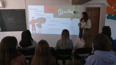 У Черкаському молодіжному центрі почали безоплатно навчати англійської