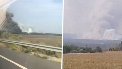 На Харківщині — ще одна лісова пожежа в Нововодолазькому районі На Харківщині — ще одна лісова пожежа в Нововодолазькому районі
