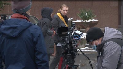 Фільм "La Palisiada" знімають в Ужгороді Фільм "La Palisiada" знімають в Ужгороді
