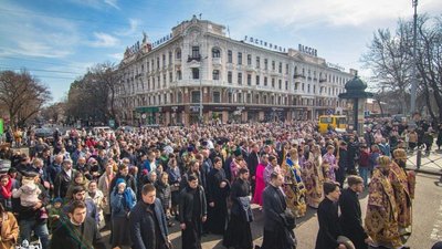 В Одесі 8 березня влаштували Хресну ходу В Одесі 8 березня влаштували Хресну ходу