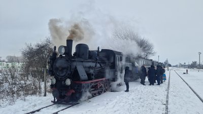 На Кіровоградщині відбувся перший у 2026 році ретро-тур Гайворонською вузькоколійкою На Кіровоградщині відбувся перший у 2026 році ретро-тур Гайворонською вузькоколійкою