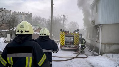 Пожежа сталась на вулиці Василя Вишиваного у Хмельницькому
