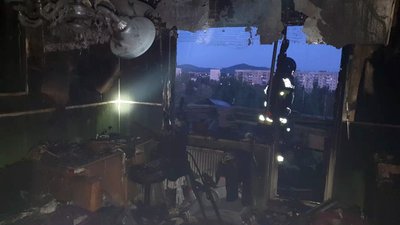 Пожежа у Мукачеві: горіла квартира у багатоповерховому будинку