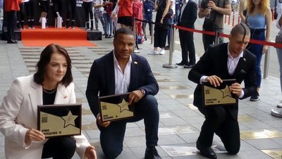 На Алею зірок у Києві додали імена трьох олімпійських спортсменів