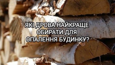 Лісівники Хмельниччини розповіли, які дрова краще обирати для опалення
