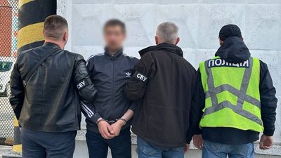 Затримання диверсанта, який намагався зірвати рух військового ешелону у Києві