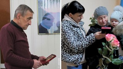 Посмертні нагороди вручили родинам двох нацгвардійців на Рівненщині