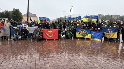 Команди ветеранів на турнірі у Калинівці