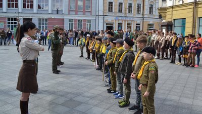 У Житомирі пластуни розпочали новий скаутський рік
