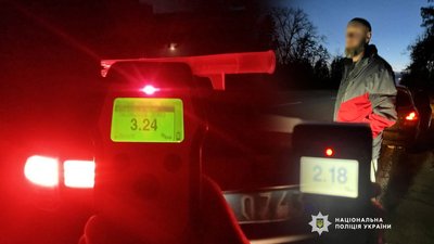 Авто на Чернігівщині: відсторонили від керування двох водіїв, які були напідпитку