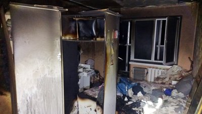 Підпал квартири у Рівному