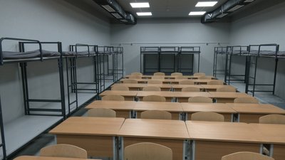 У гімназії села Шаровечка запрацювало новозбудоване, протирадіаційне укриття