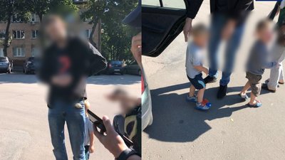 Віз дружину й дітей: у Рівному копи спинили чоловіка з ознаками наркосп'яніння
