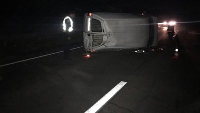 На Ужгородщині перекинулося авто. Нетверезий водій торік був позбавлений судом прав керування
