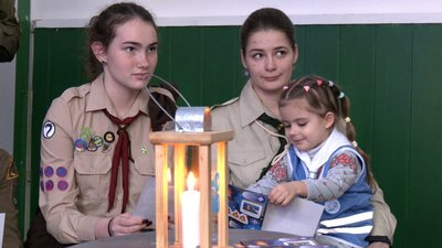 Свято, Різдво, традиції, Пласт, Житомир, Вифлеємський вогонь Свято, Різдво, традиції, Пласт, Житомир, Вифлеємський вогонь