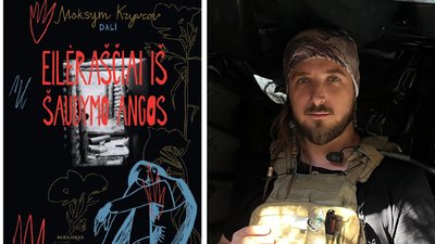 Максим Кривцов і литовський переклад збірки "Вірші з бійниці"
