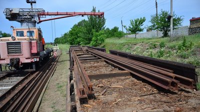 У Гайвороні на Кіровоградщині почали ремонтувати вузькоколійку