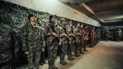 Контракт 18-24: перші добровольці склали присягу Контракт 18-24: перші добровольці склали присягу