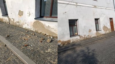 Волинський фаховий коледжу НУХТ, Старе місто Луьцк, руйнується будівля