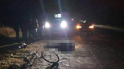 На Житомирщині автомобіль збив пенсіонерку, яка йшла дорогою в зустрічному напрямку
