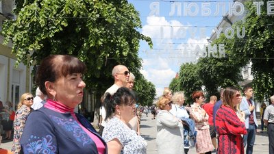 У Житомирі відзначили 31 річницю від першого підняття національного прапора над міською радою
