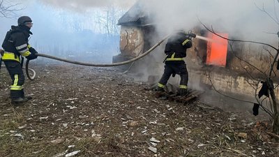 У Запорізькій області сталось три пожежі через російські обстріли