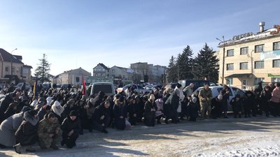 Прощання із воїном Валентином Маковеєм Прощання із воїном Валентином Маковеєм