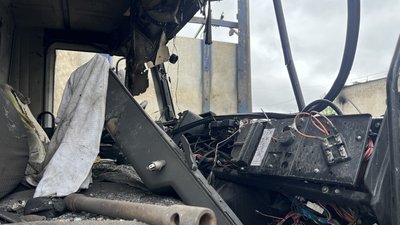 Наслідки обстрілу на Полтавщині