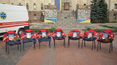 акція з вшанування загиблих медиків