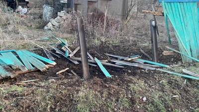 Окупанти мінометними мінами обстріляли житлові будинки у Жованці