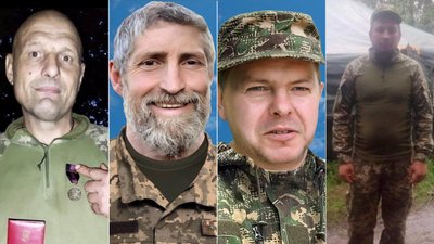 На Буковині прощаються з військовими Марчуком, Мироновим, Антоняком та Кузиком, які загинули на війні