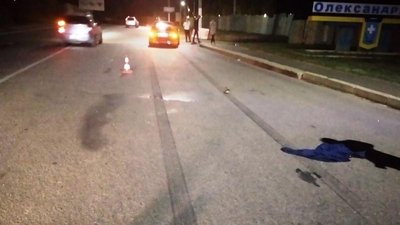 У ДТП на Одещині загинув пішохід, справу розслідує поліція