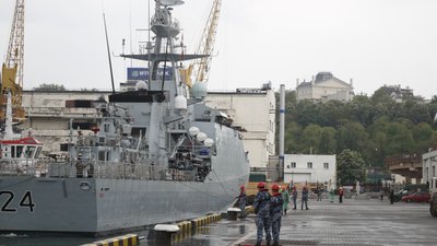 У Міноборони розповіли, навіщо до Одеси прибув корабель Королівського флоту Великої Британії У Міноборони розповіли, навіщо до Одеси прибув корабель Королівського флоту Великої Британії
