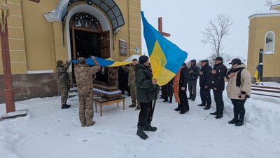 Похорон, військовослужбовець, ЗСУ, Олександр Вотяков, 8 січня 2026, Тернопіль