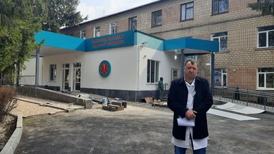 На Кіровоградщині збудували перше діагностичне відділення за гроші програми "Велике будівництво"
