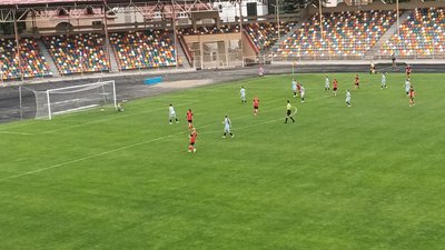 Дівоча ліга з футболу U-15, футбол, перебіг матчу з футболу
