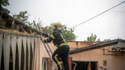 Атака РФ на Одесу 27 серпня 2026 року, пожежа, будинок, троє постраждалих