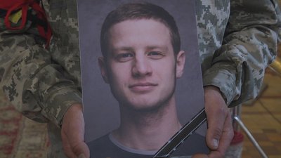 У Луцьку попрощалися з загиблим бійцем Маркіяном Нагорнюком