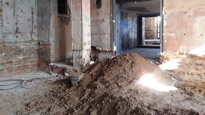Вивезли 1000 тонн сміття: що відомо про роботи у Будинку дворянського зібрання в Полтаві Вивезли 1000 тонн сміття: що відомо про роботи у Будинку дворянського зібрання в Полтаві