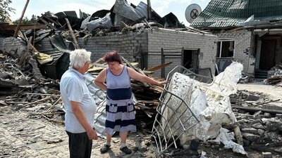 Наслідки обстрілу міста Костянтинівка, Донецька область