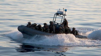 На Одещині відбулись навчання морських піхотинців На Одещині відбулись навчання морських піхотинців
