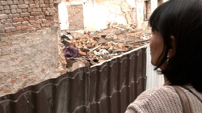 У центрі Рівного призупинили будівництво У центрі Рівного призупинили будівництво