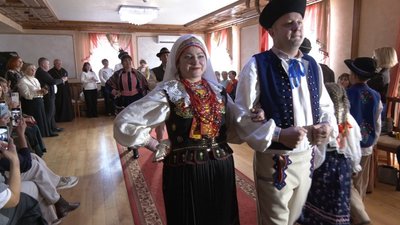 дефіле, одяг, лемки, костюми, музей, лемківське село, показ, народний одяг
