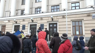 "Тарифний майдан". У Запоріжжі мітингувальники перекривали центральний проспект