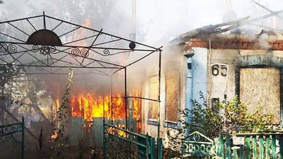 Наслідки обстрілів, Запорізька область