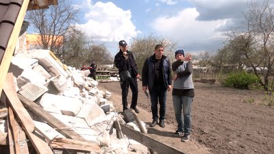 Фіксація руйнувань під Черніговом: правоохоронці співпрацюють зі словацькими колегами