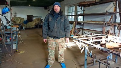”Майстерня – мої ліки від війни”,– учасник АТО Олександр Чалапчій
